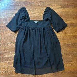 Elegant Black Mini Dress